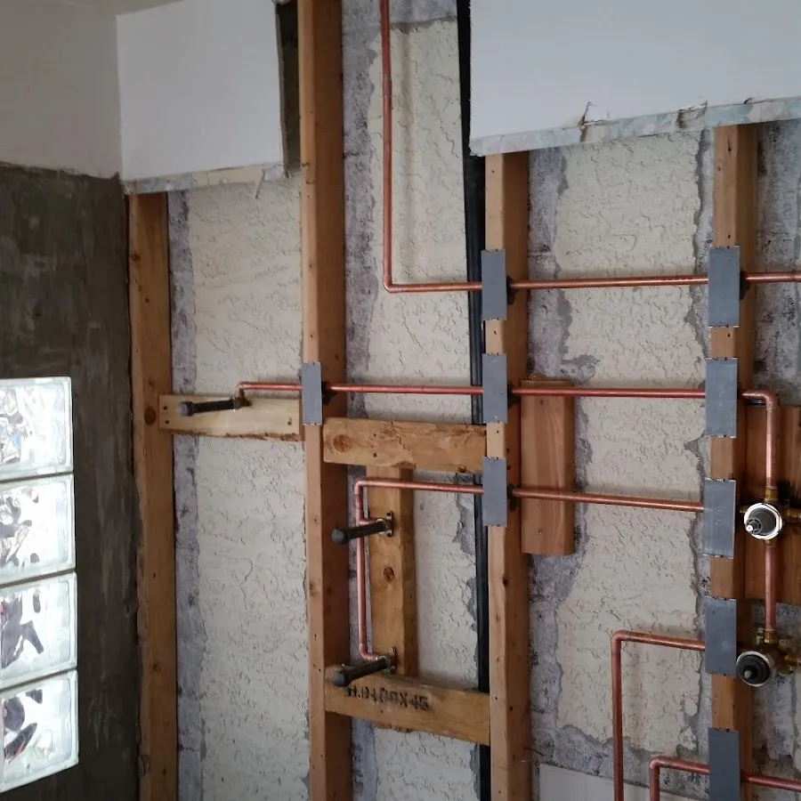 Copper pipe installation for Repiping in Woods Creek