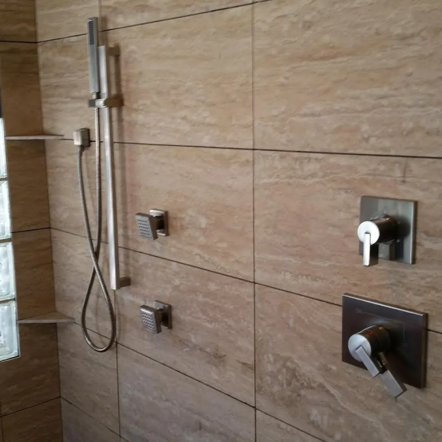 Shower fixture installation for Water Heater Replacement in Woods Creek
